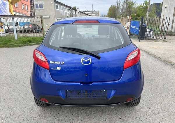 Mazda 2 cena 14900 przebieg: 160000, rok produkcji 2009 z Szczecin małe 742